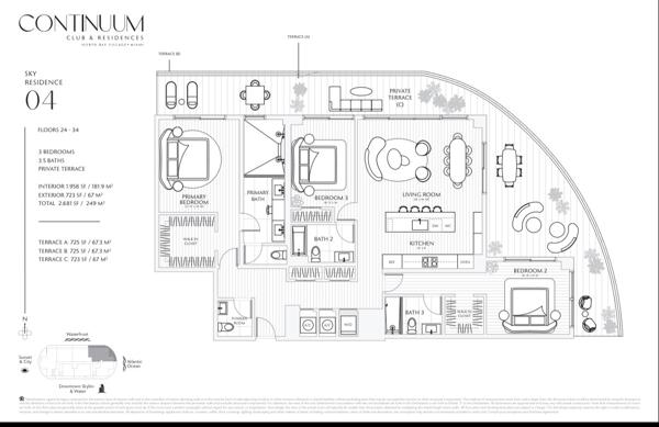 Floor plan — Residence 04, Sky Residences