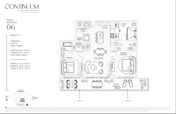 Floor plan — Residence 06, Tower Residences