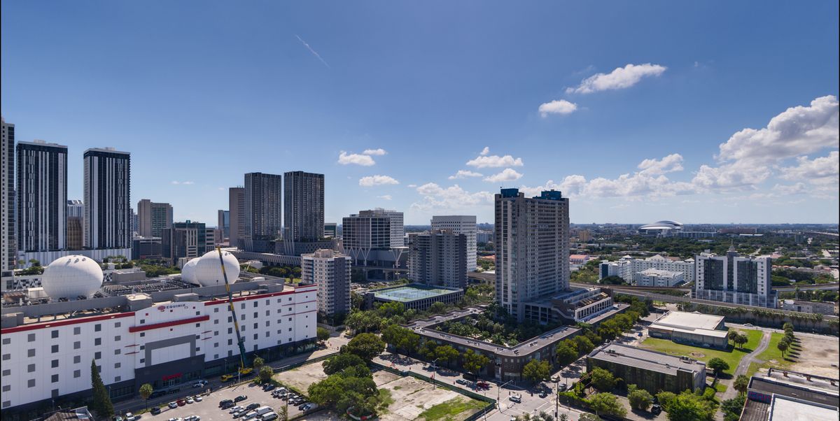 Southwest view from E11EVEN Club Residences Beyond