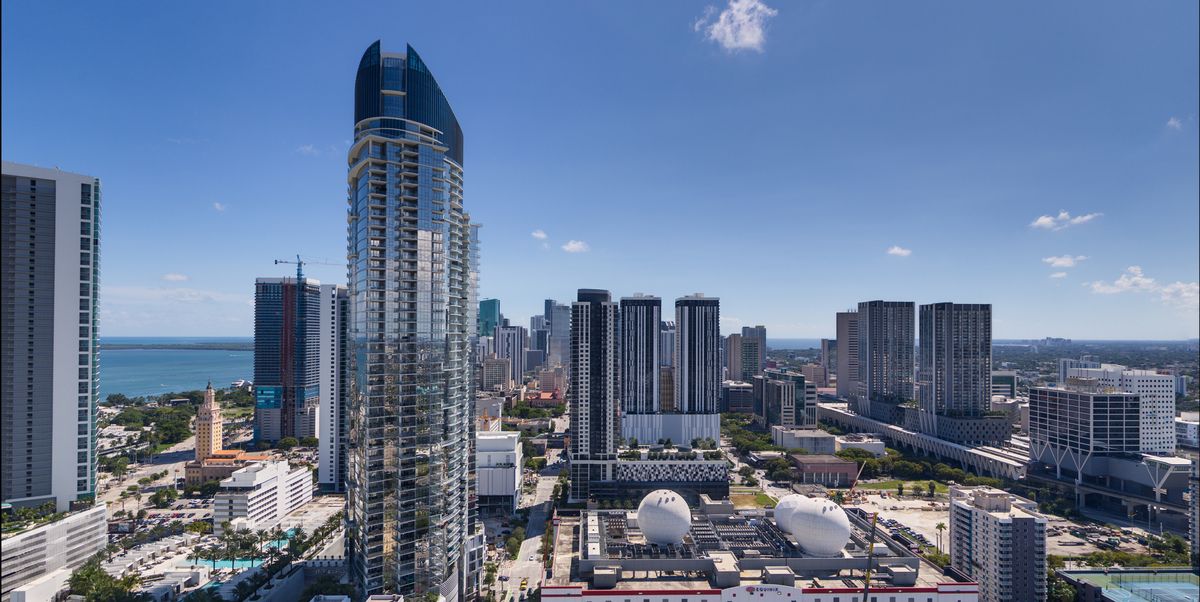 South view from E11EVEN Club Residences Beyond
