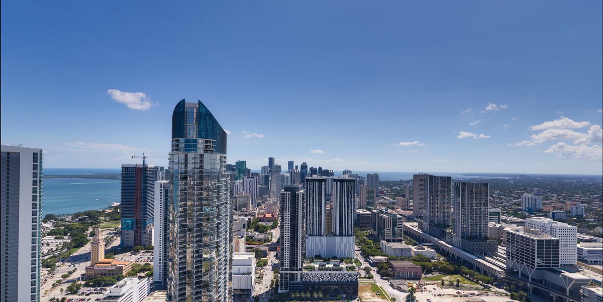 South view from E11EVEN Club Residences Beyond