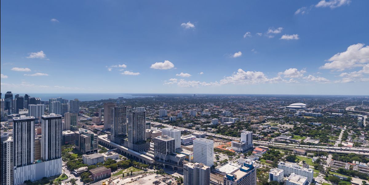 Southwest view from E11EVEN Club Residences Beyond