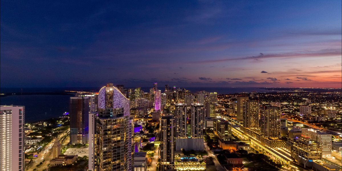 South view from E11EVEN Club Residences Beyond