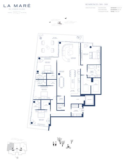 La Mare Residence Plan 04 floor plan