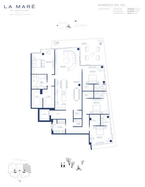 La Mare Residence Plan 05 floor plan