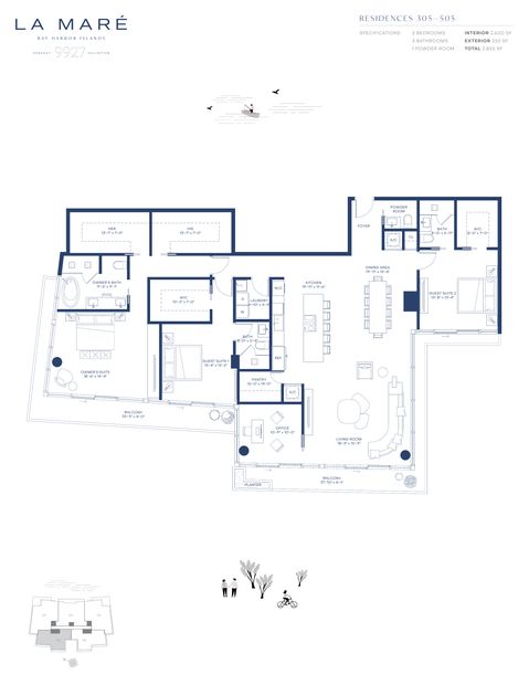 La Mare Residence Plan 07 floor plan