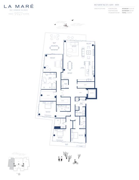 La Mare Residence Plan 08 floor plan