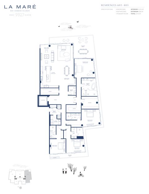 La Mare Residence Plan 10 floor plan