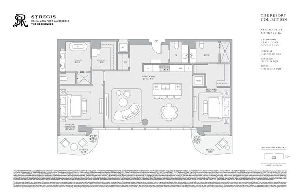 St. Regis Bahia Mar Residence 08 floor plan