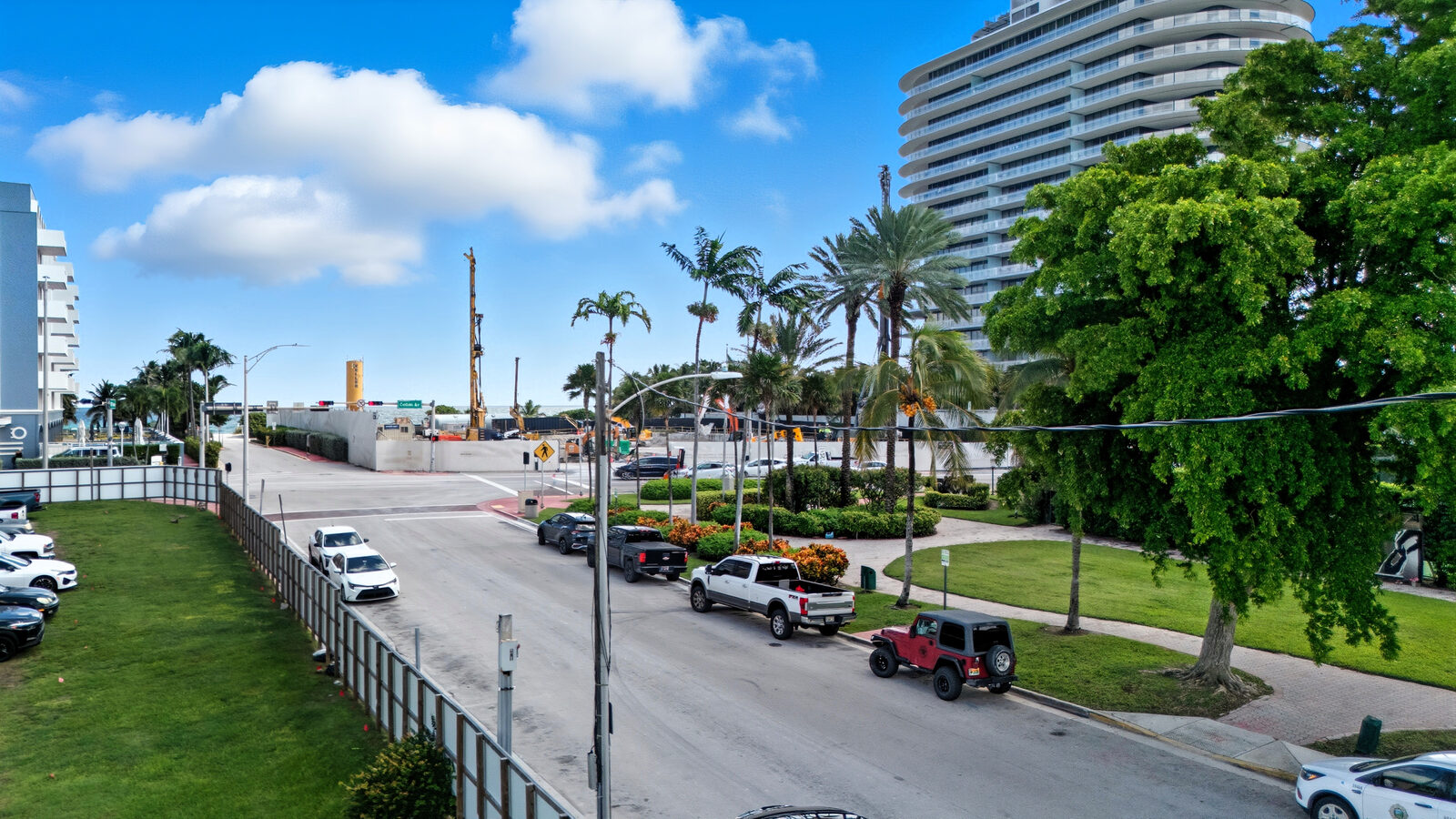 South East from 18 feet above grade at Surf Row Residences