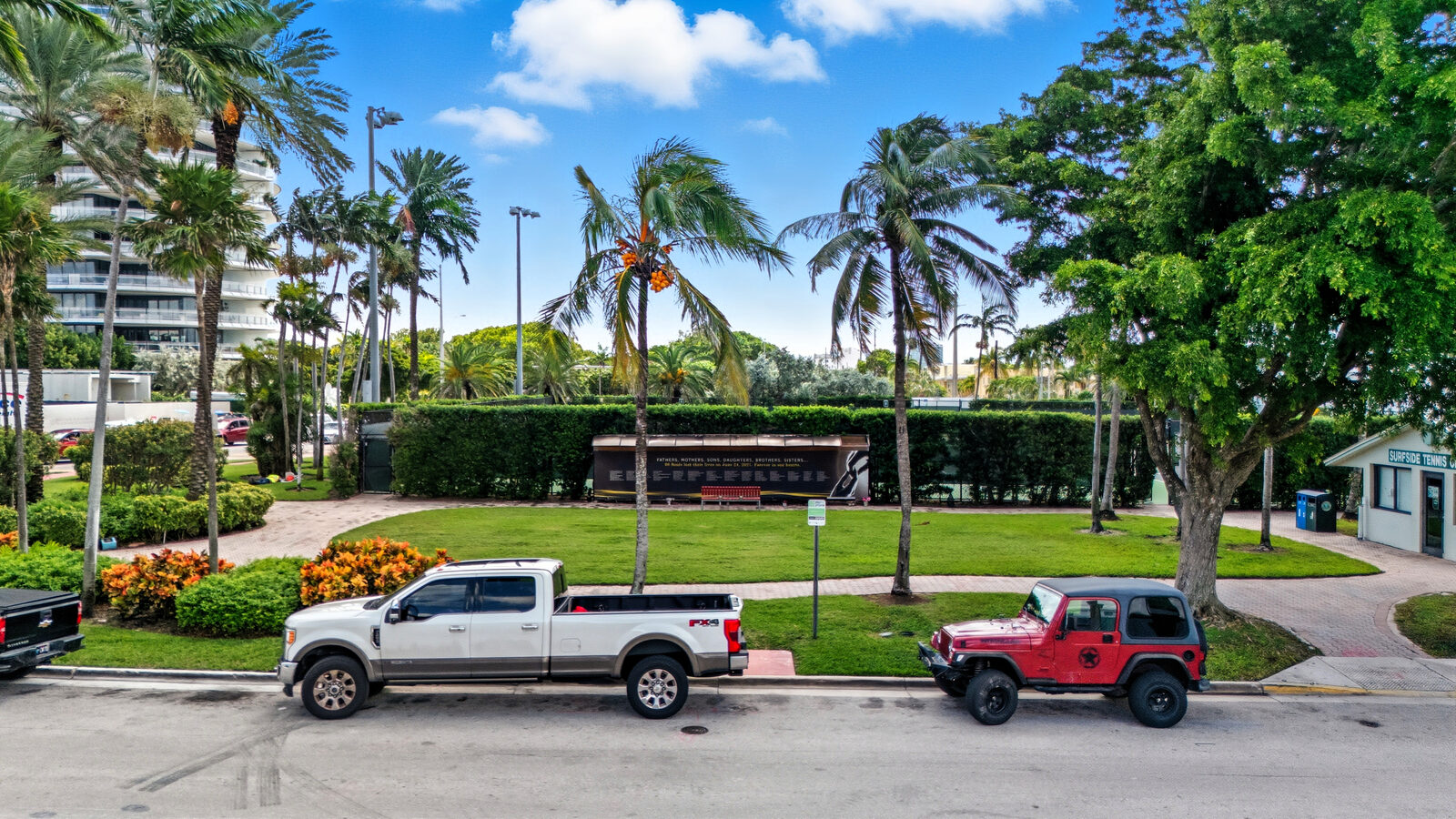 South from 18 feet above grade at Surf Row Residences