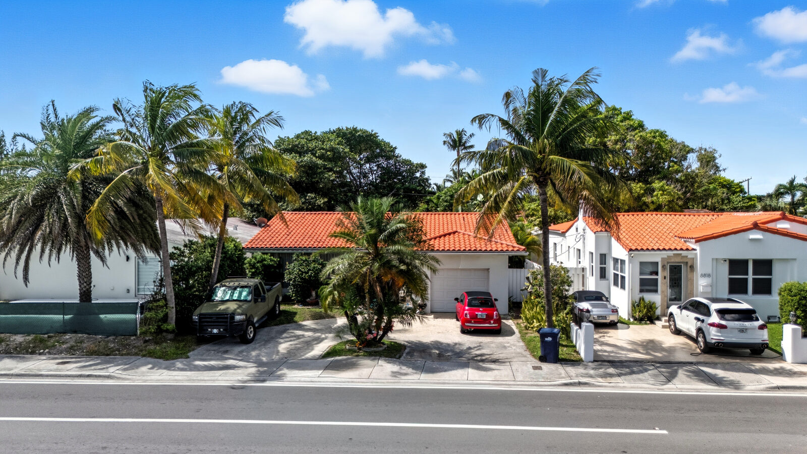 West from 18 feet above grade at Surf Row Residences