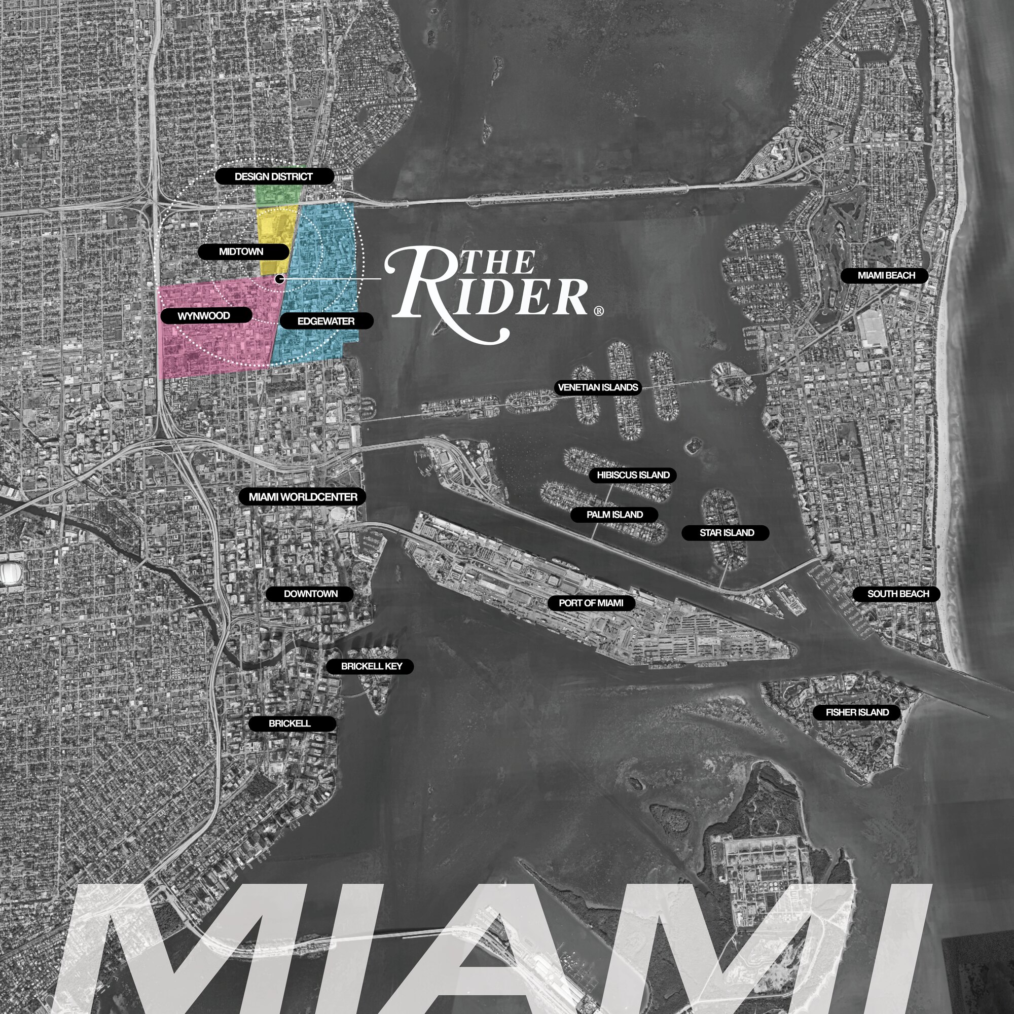 The Rider location map