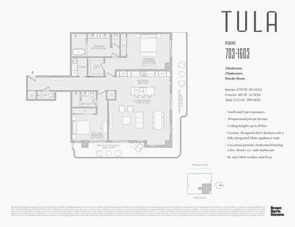 Tula floor plan — Residence 03