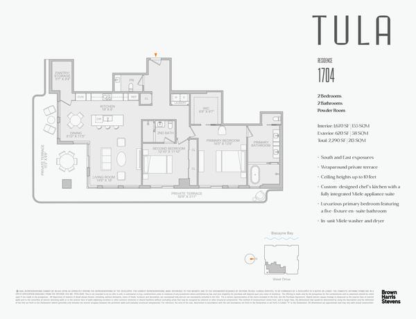 Tula floor plan — Residence 04