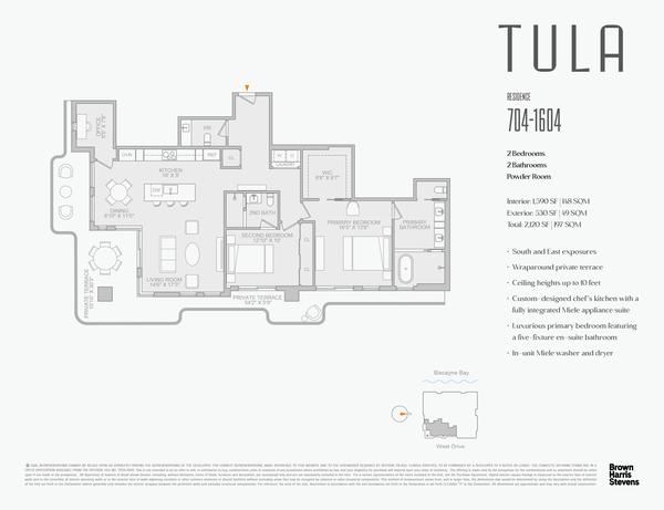 Tula floor plan — Residence 04