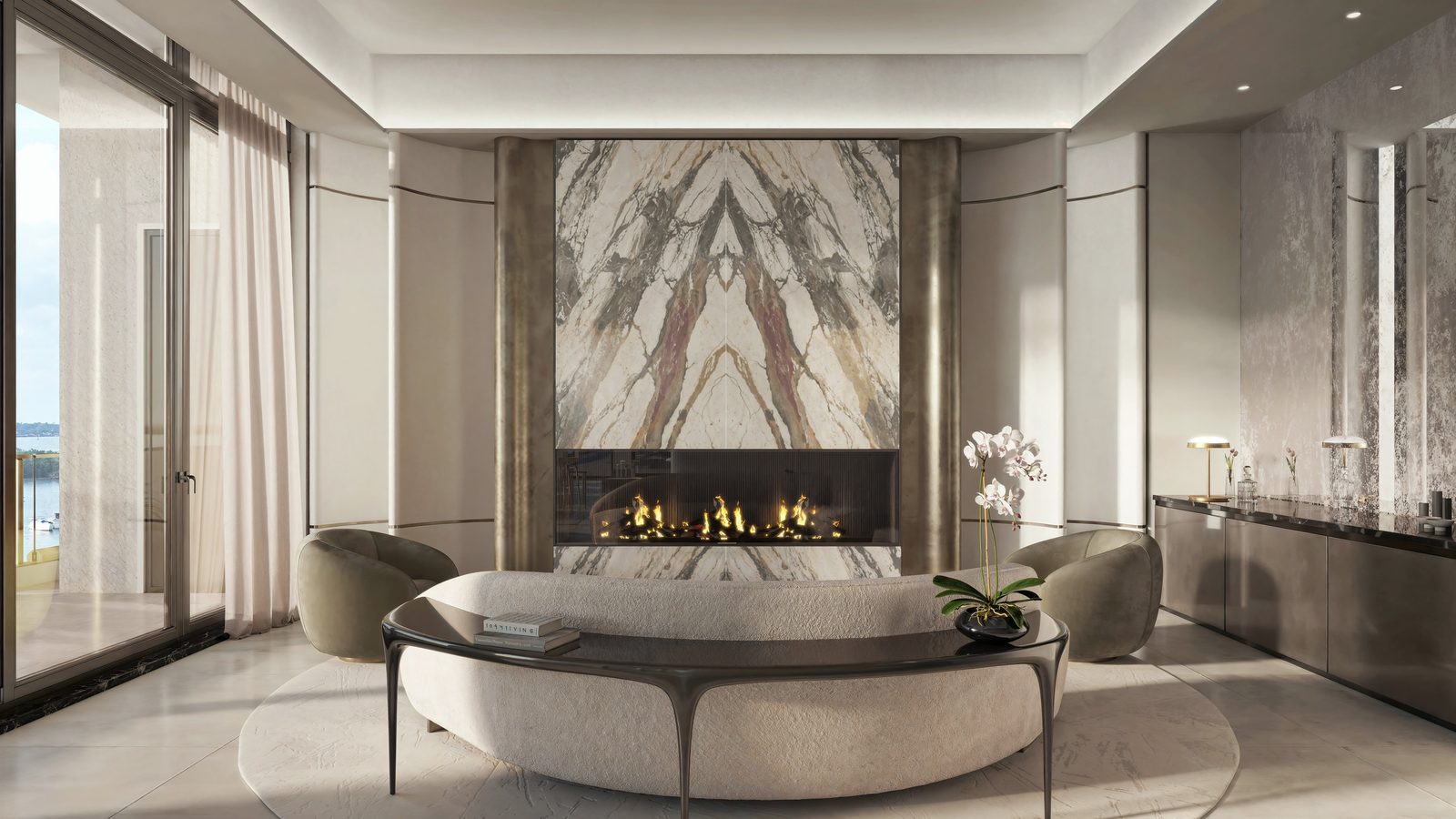 Tula Residences — Great Room and Residents' Lounge