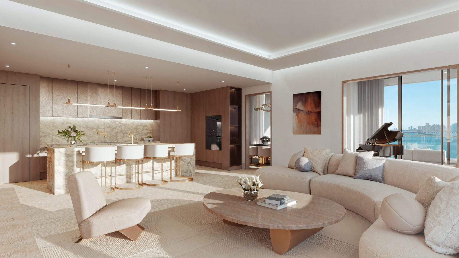 Tula Residences — Penthouse Great Room