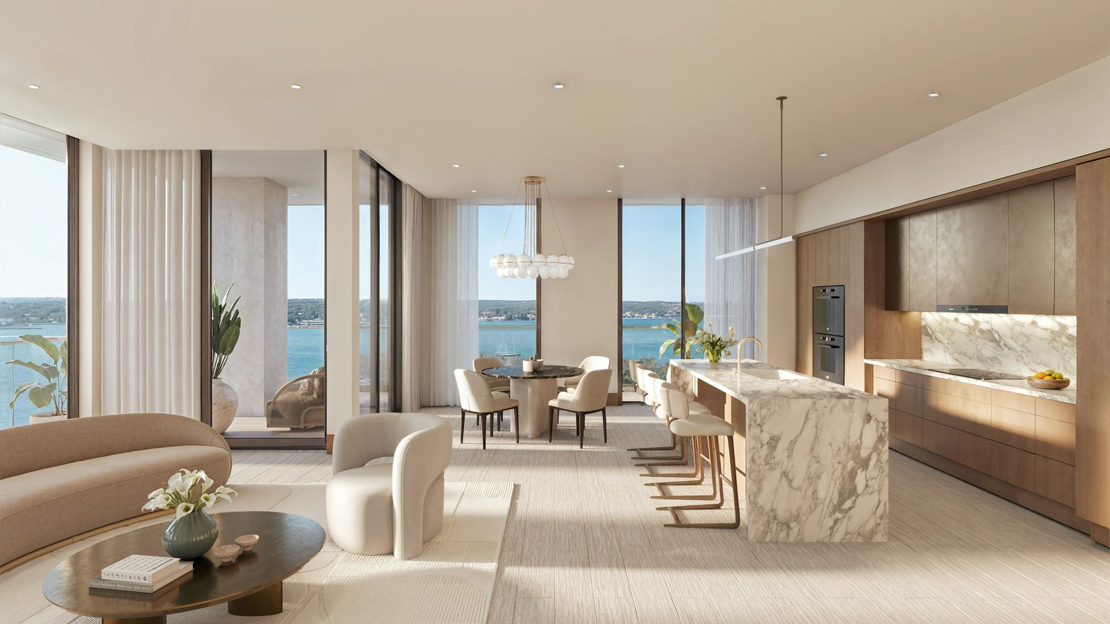 Tula Residences — Residence Living and Kitchen