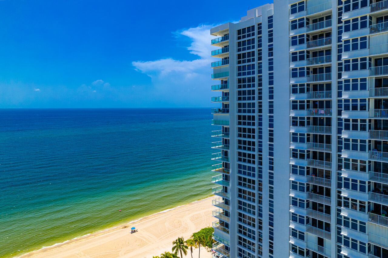 Southeast from level 16, Residence 01, Waldorf Astoria Residences Pompano Beach