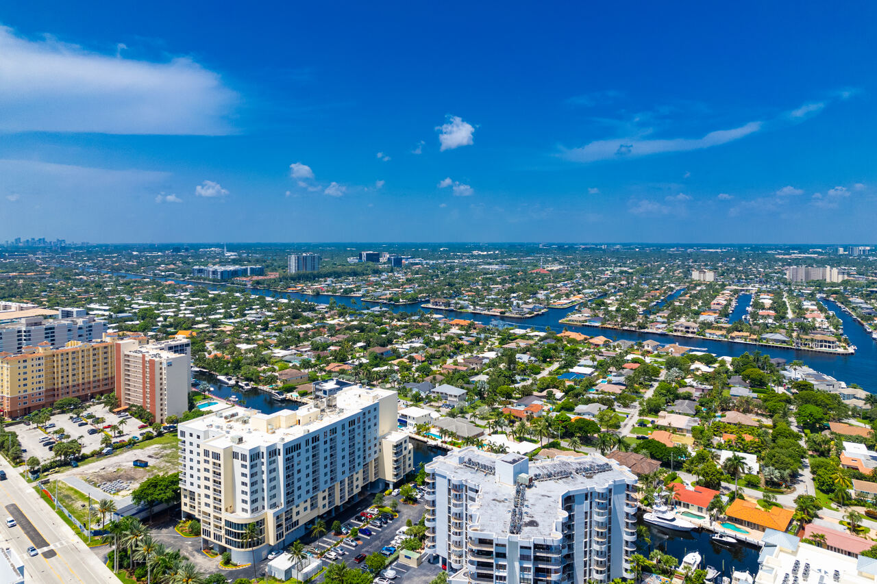West from level 27, Residence 01, Waldorf Astoria Residences Pompano Beach