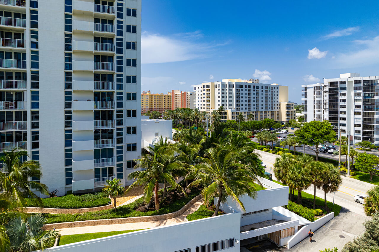 Southwest from level 5, Residence 01, Waldorf Astoria Residences Pompano Beach