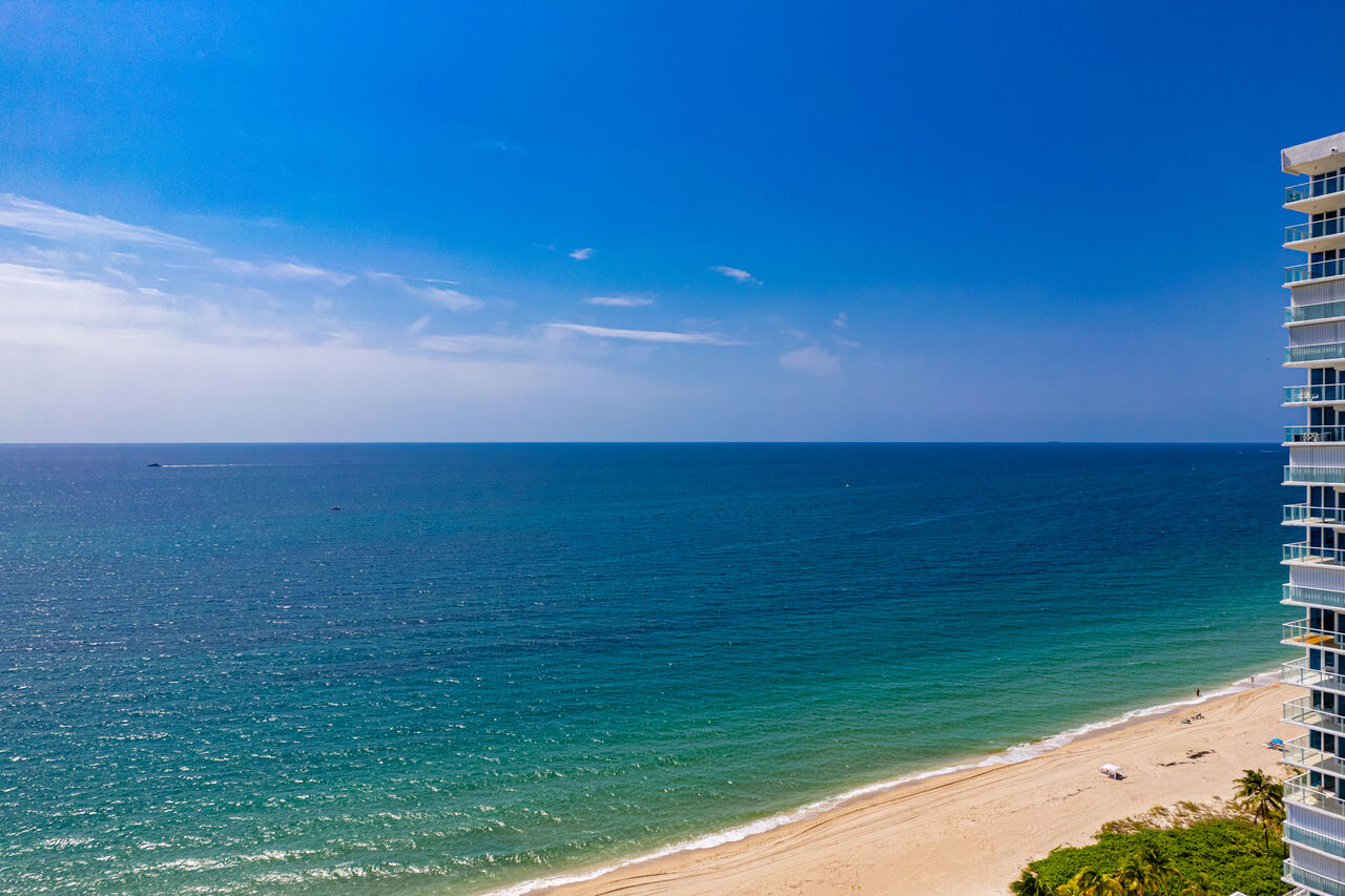 Southeast from level 16, Residence 02, Waldorf Astoria Residences Pompano Beach