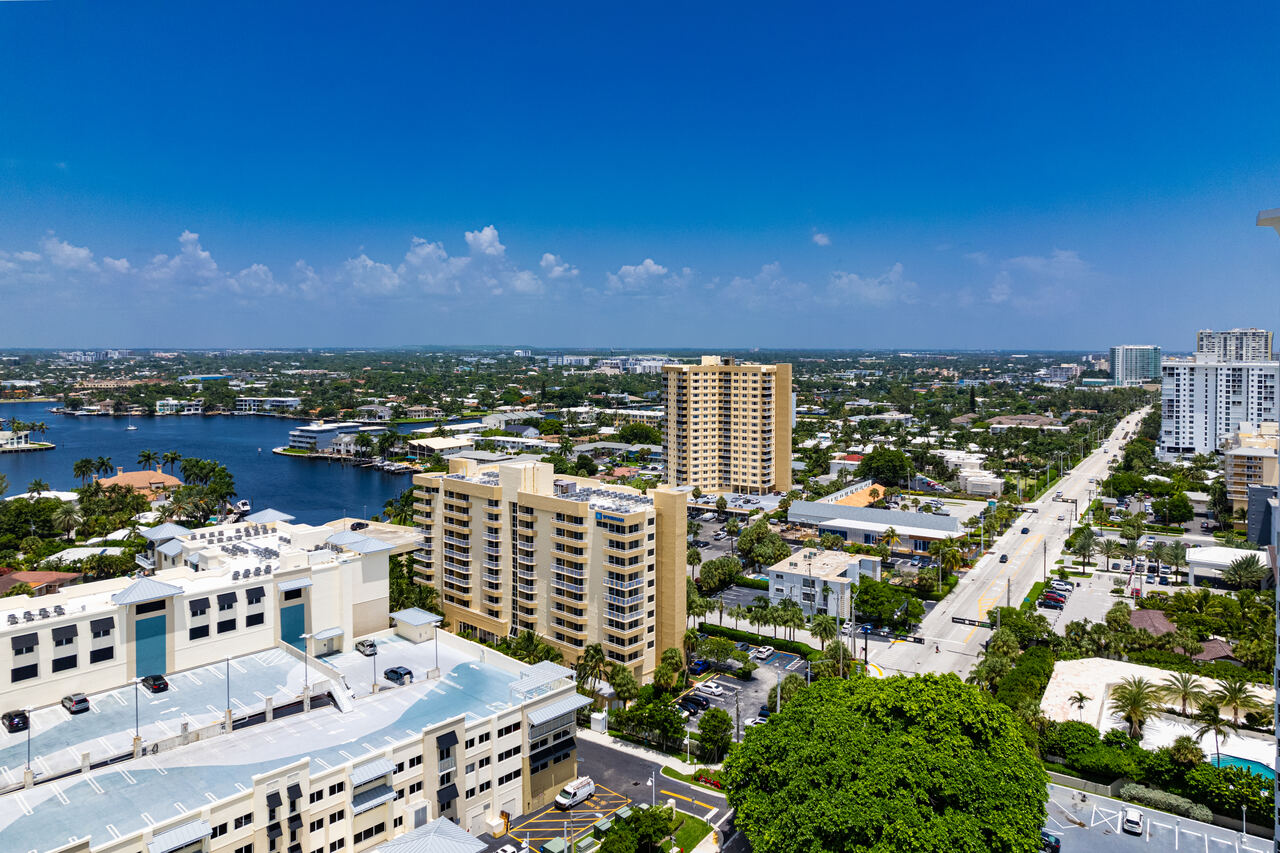 Northwest from level 16, Residence 03, Waldorf Astoria Residences Pompano Beach