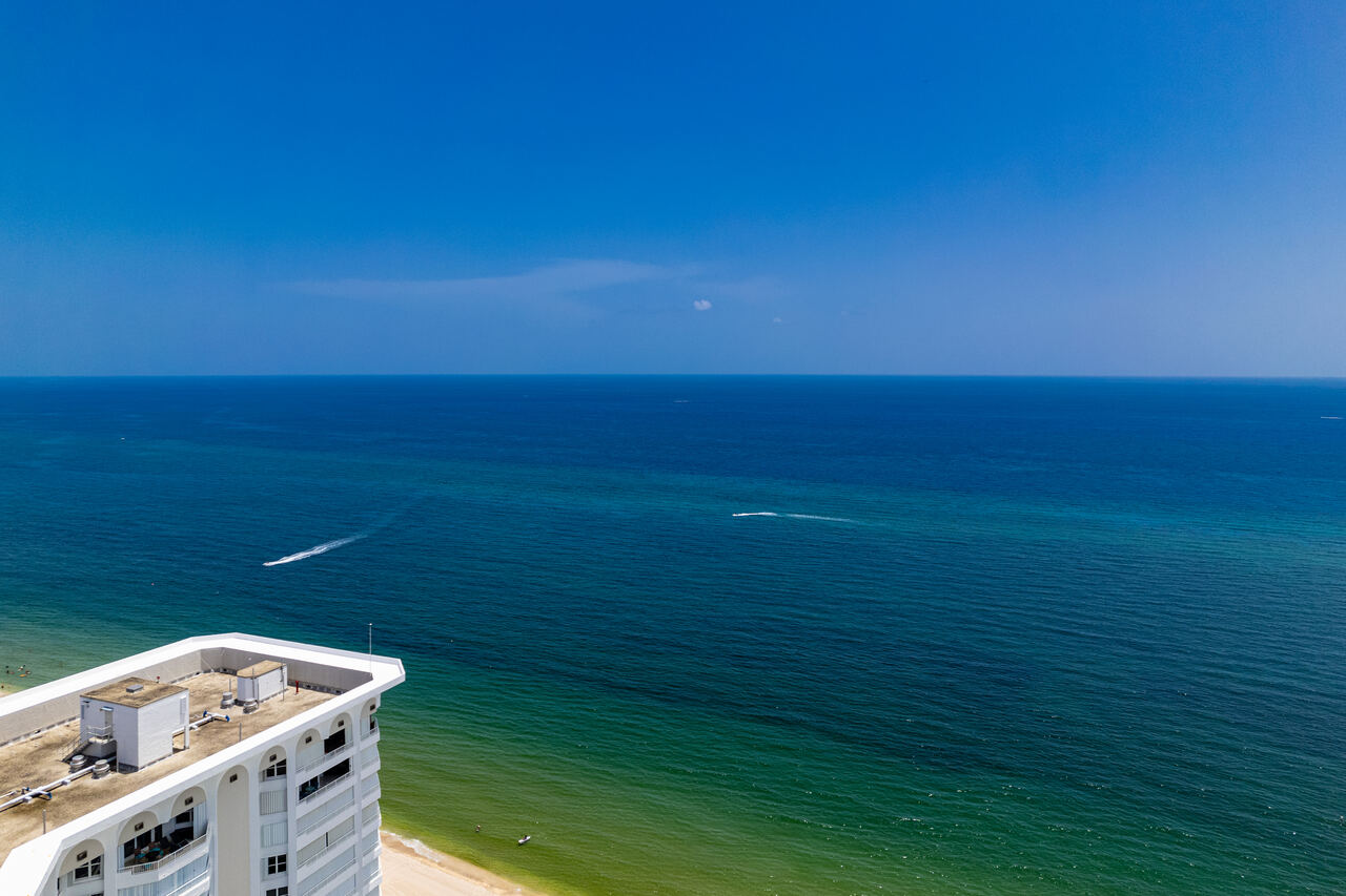 Northeast from level 27, Residence 03, Waldorf Astoria Residences Pompano Beach