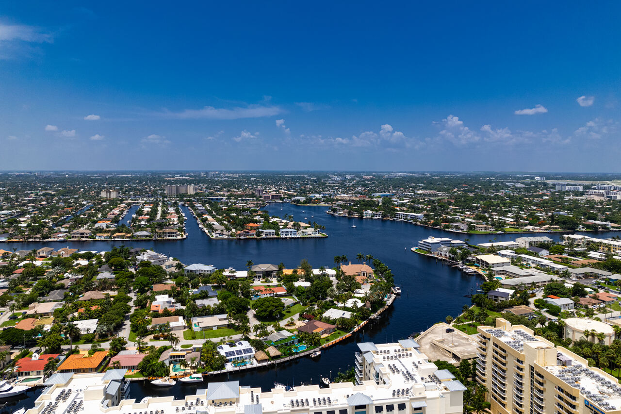 West from level 27, Residence 03, Waldorf Astoria Residences Pompano Beach
