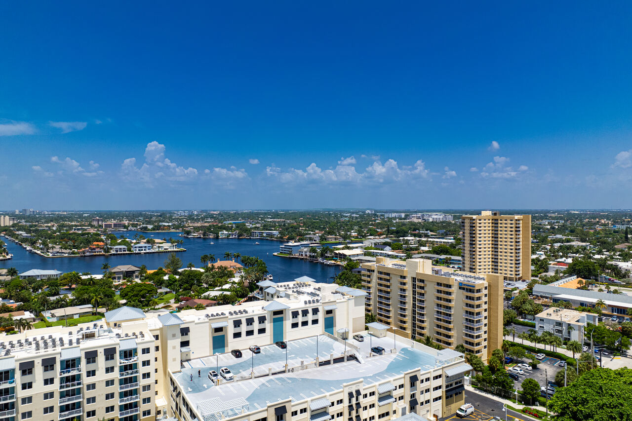 Northwest from level 16, Residence 04, Waldorf Astoria Residences Pompano Beach